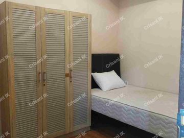 Disewakan 2 Kamar Tidur Furnis Tower E Lantai Tinggi Hadap Timur @Puri Park view di Jakarta Barat