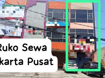Disewakan  / DIJUAL ruko di percetakan negara Jakarta Pusat
