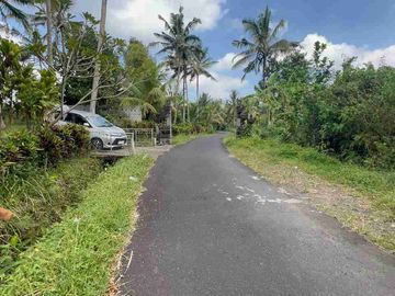 jual tanah Luasan kecil view sawah terasering dekat kota, sangat strategis dengan kawasan asri di tabanan bali.