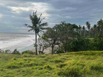 jual tanah Los tebing pantai surfing Balian tabanan bali.