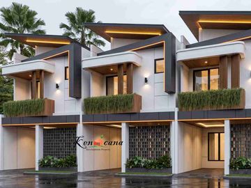Dijual rumah moderen contemporer