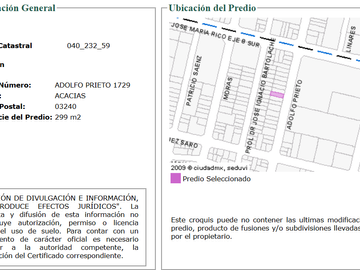 CASA EN ACACIAS, BENITO JUÁREZ, EN REMATE