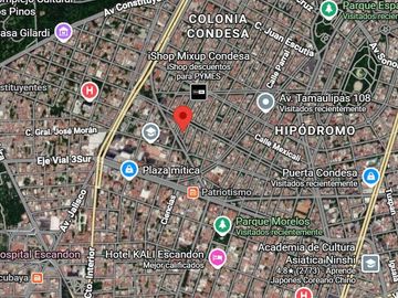 VENTA DE CASA EN CUAUHTEMOC COL HIPODROMO CONDESA CDMX