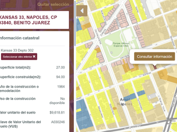 Departamento en Venta en  Nápoles, Benito Juárez, Ciudad de México. CLL