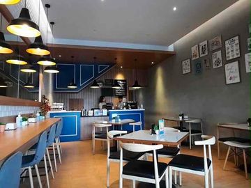 raya taman asri jual ruko ex resto cafe kekinian strategis nol jalan raya include interior mewah lengkap furnished dan kitchen untilities