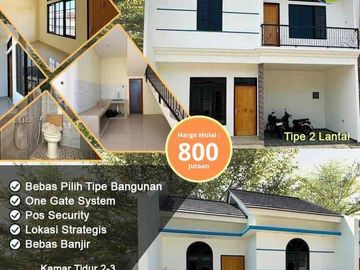 Rumah 1 lantai murah dengan akses bagus di Ciracas, Jakarta