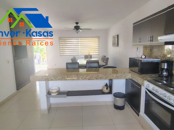 SE RENTA CASA CON MUEBLES, CENTRO DE OAXTEPEC, EN CONDOMINIO PRIVADO