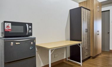 101XAVIERVILLE22XX: For Rent Fully Furnished Studio with Balcony (Cityland 101 Xavierville)