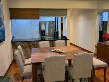 Departamento Amueblado 190 m² con Terraza. Col. Polanco