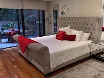 Departamento Amueblado 190 m² con Terraza. Col. Polanco