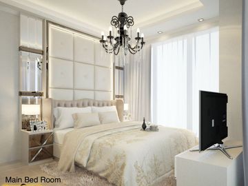 Menteng Park Residence Penthouse Sudah Furnished View ke Monas
