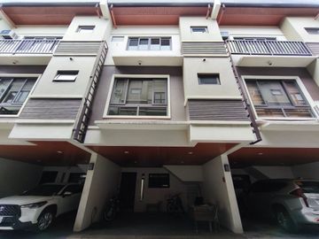 Tandang Sora Gated Townhouse For Sale with 3 Bedrooms and 2 Car Garage near Congressional Avenue Quezon City SD