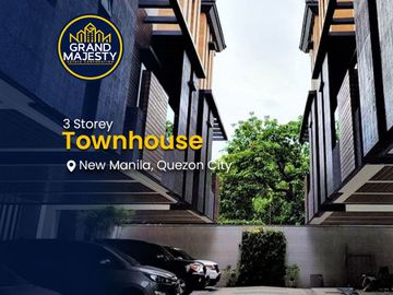 Luxury Furnished 3-Storey Single-Detached Townhouse for Sale in New Manila, Quezon City