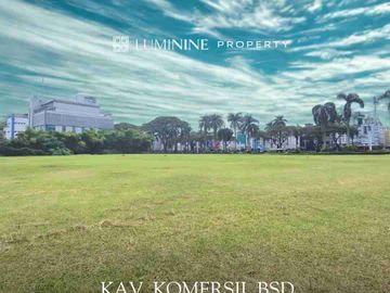 KAVLING SUPER KOMERSIL DI KAWASAN NIAGA BSD CITY, TANGSEL