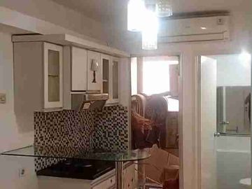dijual murah apart 2br semi furnished baru servis dan cat ulang seluruh regency jasmine shm