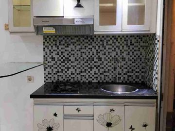dijual murah apart 2br semi furnished baru servis dan cat ulang seluruh regency jasmine shm