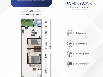 Rumah Baru 1  Tingkat Komplek Pahlawan Hometown Daerah Wahidin Medan