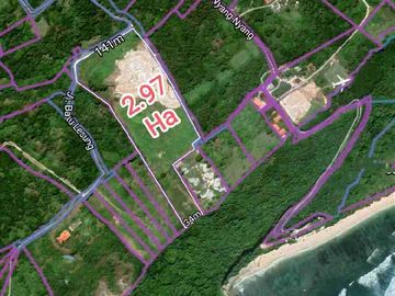 DIJUAL TANAH LOS TEBING, PANTAI NYANG NYANG, ULUWATU,KUTA SELATN