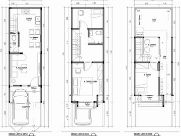 Rumah Modern 3 Lantai di Taman Ratu Jakarta Barat Dekat Tol Dan Pusat Kuliner