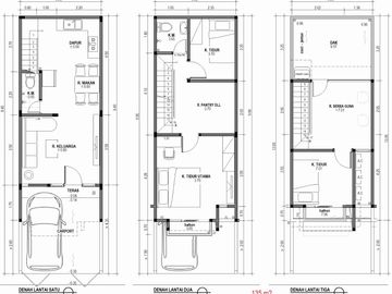 Rumah Modern 3 Lantai di Taman Ratu Jakarta Barat Dekat Tol Dan Pusat Kuliner
