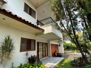 dijual rumah mewah tanah luas harga murah kemang ampera