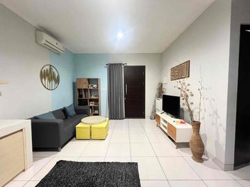 Sewa Cluster Burgundy 7x13 Furnish Summarecon Bekasi