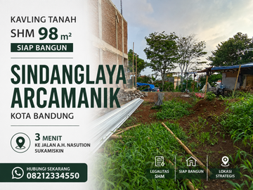 Kavling Tanah 98 m² Sindanglaya Arcamanik Dekat Pusat Kota Bandung