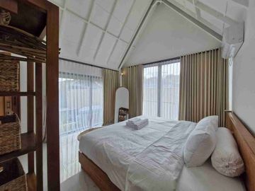 villa cantik fully furnished canngu badung