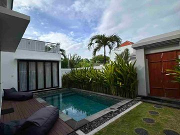 villa cantik fully furnished canngu badung