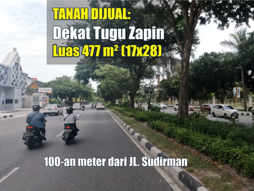 Samping Kantor Gubernur Riau: Tanah Super Strategis, Hanya 100-an m ke Jl. Sudirman