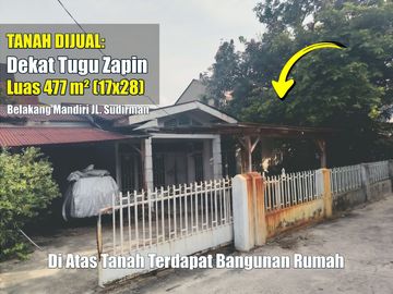 Samping Kantor Gubernur Riau: Tanah Super Strategis, Hanya 100-an m ke Jl. Sudirman