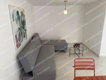 Departamento amueblado para UNA SOLA persona en Renta frente al parque Ecológico,Puebla