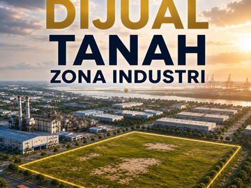 Jual Tanah Zona Industri di Jl Raya Duduk Sampeyan Gresik Pantura Lamongan