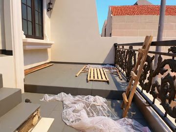 rumah mewah klasik private swiming pool di kebagusan jakarta selatan