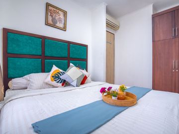 Sewa Apartemen Murah & Full Furnished! Apartemen Casablanca Mansion 2BR, Siap Huni, Lokasi Jakarta Selatan (Kasablanka, CBD, Kuningan,& Senayan)