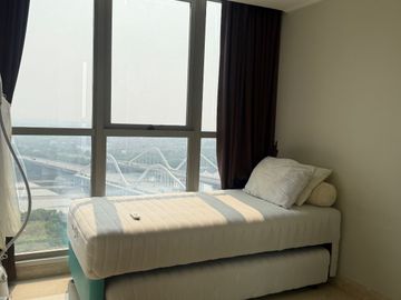 DISEWAKAN APARTEMEN GOLD COAST 2 BR FURNISHED PANTAI INDAH KAPUK