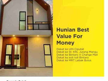 JUAL RUMAH MEWAH STRATEGIS BEBAS BANJIR KEDAUNG PAMULANG