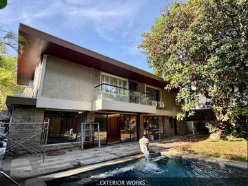 5BR House and Lot for Rent - Dasmariñas Village Makati