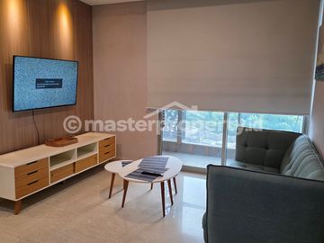 Disewakan Apartemen Gold Coast PIK, 2BR+1, 90m², Full Furnish