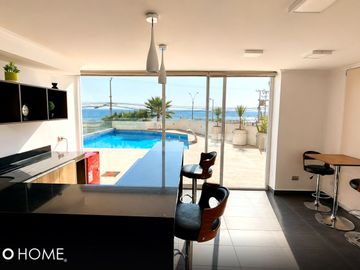 Dpto. 2d 1b Piso 8, Sector Sur, con sky bar