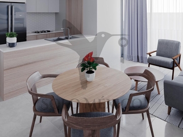 Departamentos en Preventa (Residencial Jade) en Pedregal de Santo Domingo, Coyoacan, CDMX