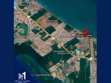 VENTA DE TERRENO MULTIFAMILIAR EN FRACC. LOMAS DEL SOL, ALVARADO, VER
