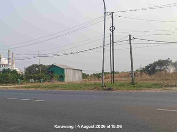 Dijual tanah kosong Karawang barat interchange