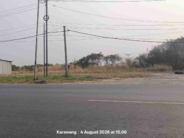 Dijual tanah kosong Karawang barat interchange