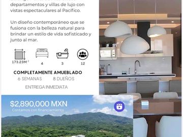 Venta de Copropiedad en Bolongo Punta de mita