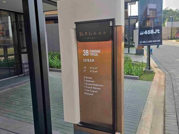 Rumah Viral Park Serpong tipe Bronze Crafted Free Biaya KPR