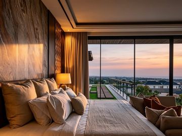 Modern Fully Furnished Ocean View Villa for Sale in Uluwatu – 5 Bedrooms with Private Cinema