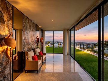 Modern Fully Furnished Ocean View Villa for Sale in Uluwatu – 5 Bedrooms with Private Cinema