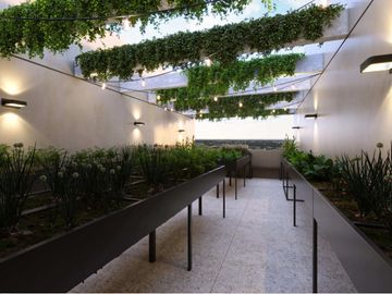 DEPARTAMENTO INTELIGENTE EN VENTA EN COMUNIDAD HOLÍSTICA EN EL NORTE DE MÉRIDA