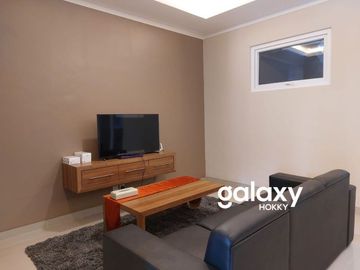 DISEWAKAN RUMAH CANTIK FULL FURNISHED 4BR DI PERUM HARVESTLAND JIMBARAN BADUNG